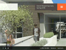 Tablet Screenshot of bixbyhillapts.com
